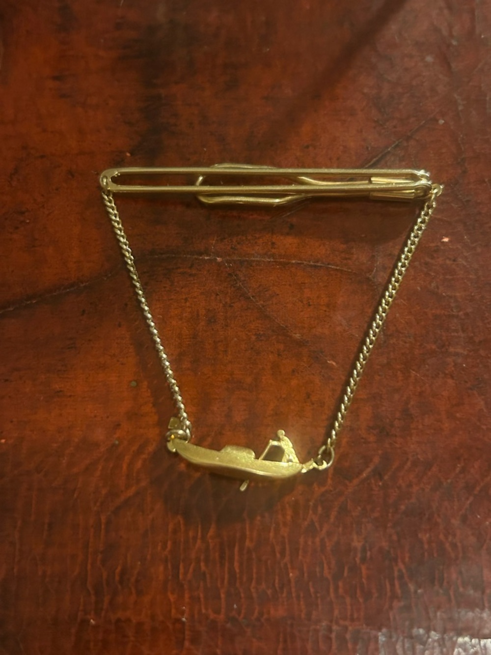 VINTAGE 18K GOLD 3D GONDOLA CHARM PENDANT SHIP VENICE ITALY TRAVEL